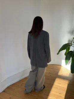 Design By Si Epsilia oversized blazer - Grå Best