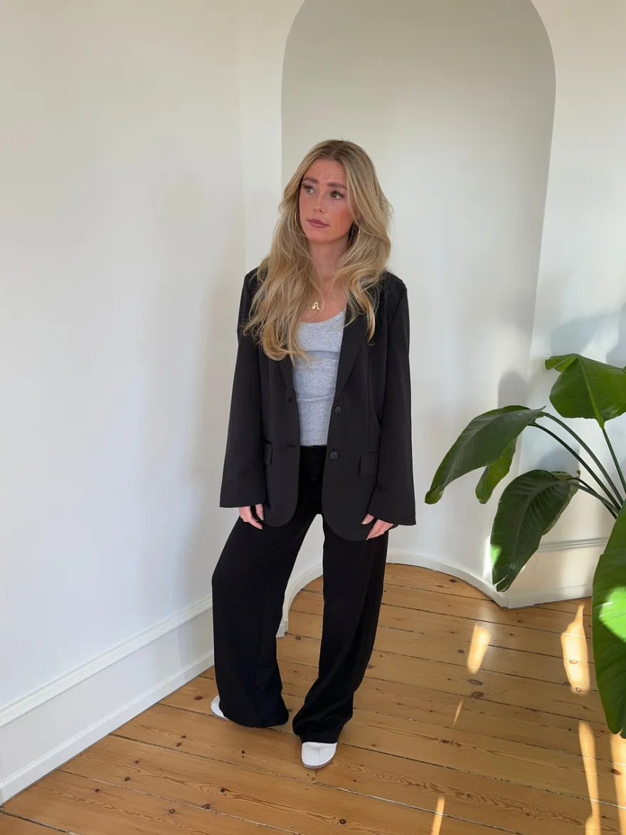 Design By Si Epsilia oversized blazer - Sort