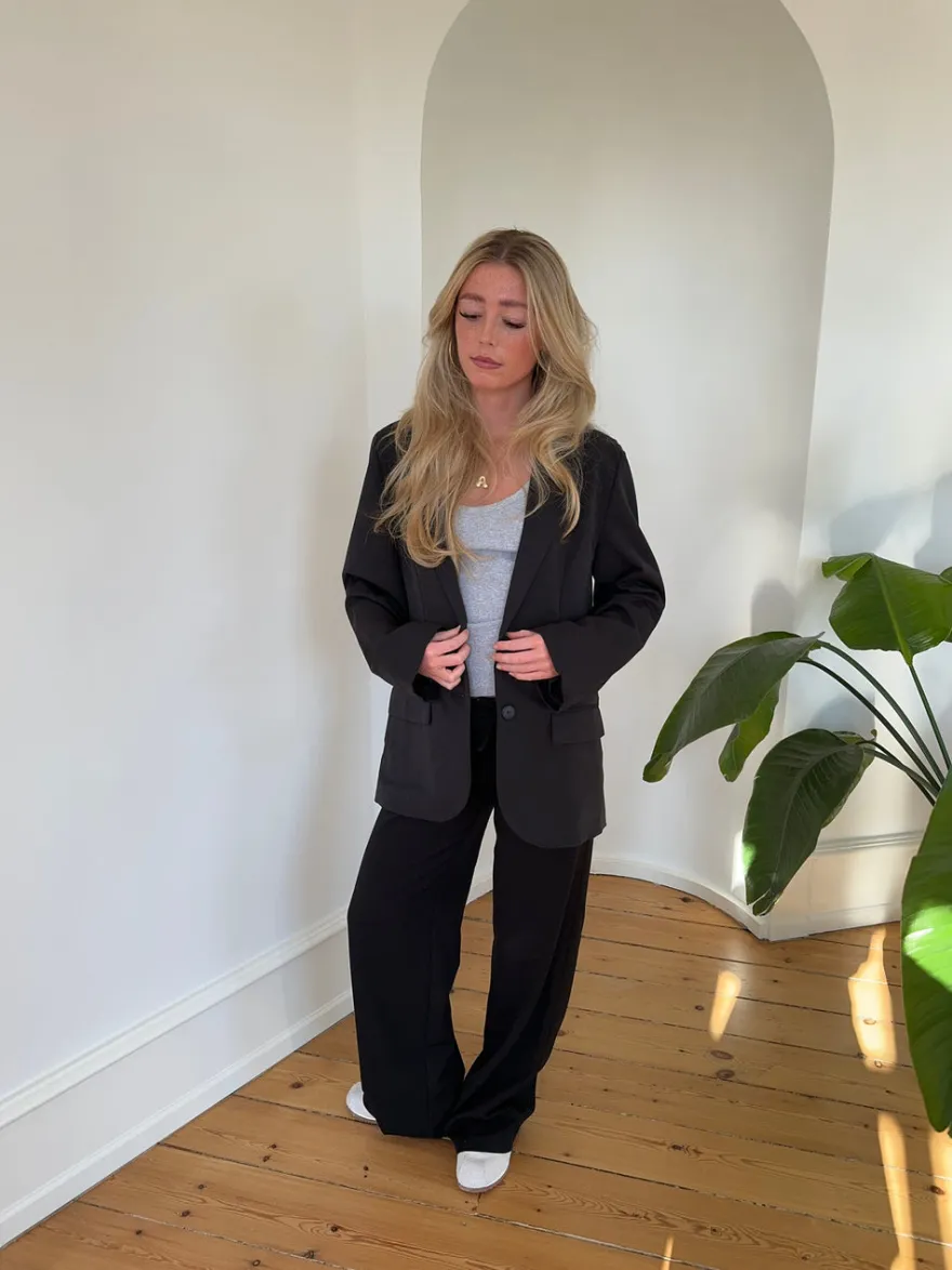 Design By Si Epsilia oversized blazer - Sort