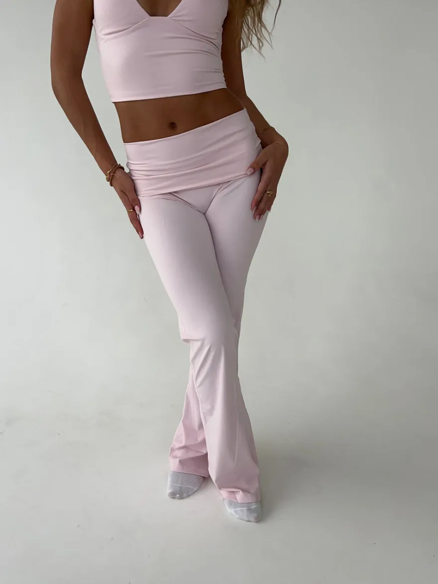 Design By Si Essential flared pants - Candyfloss Clearance