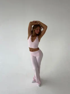 Design By Si Essential flared pants - Candyfloss Clearance