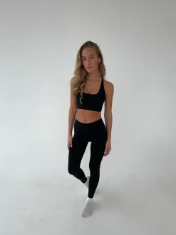 Design By Si Essential leggings - Jet Black Sale