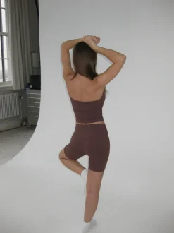 Design By Si Essential shorts - Espresso Clearance