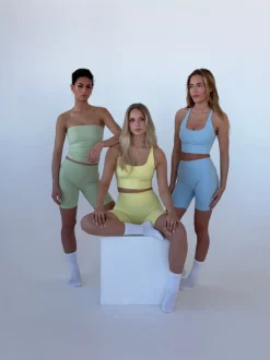Design By Si Essential shorts - Matcha Best
