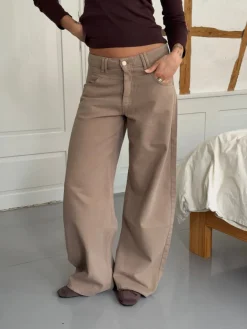 Design By Si Felux jeans - Beige New