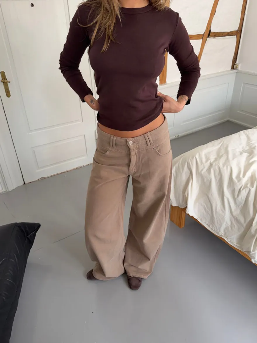 Design By Si Felux jeans - Beige New