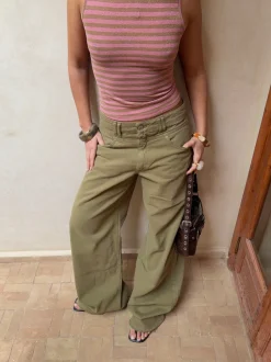 Design By Si Felux jeans - Kaki Sale