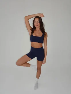 Design By Si Folded essential shorts - Midnight Online