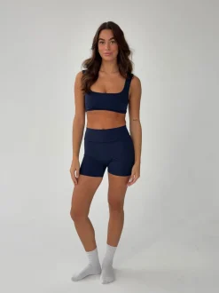 Design By Si Folded essential shorts - Midnight Online