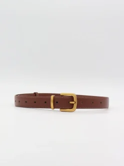 Design By Si Forge bælte - Brun/guld Online