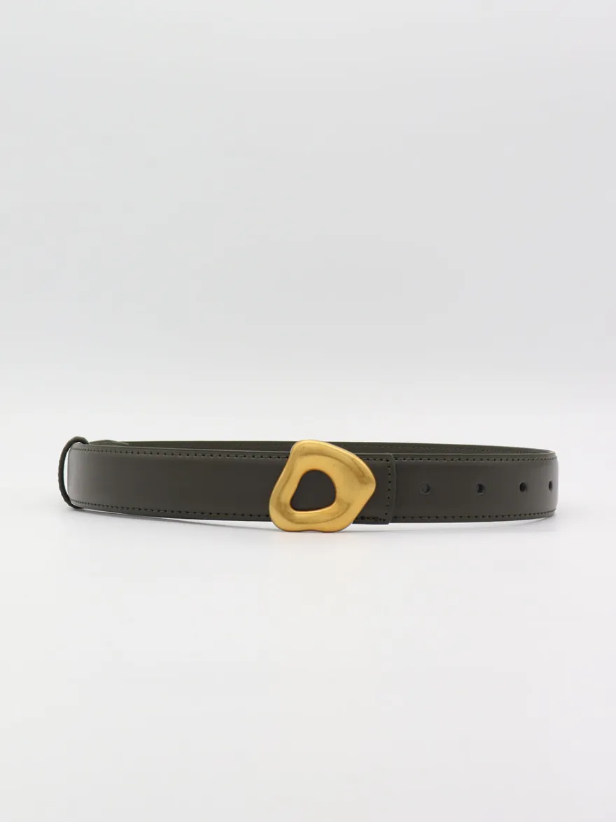 Design By Si Forma bælte - Grøn/guld Outlet