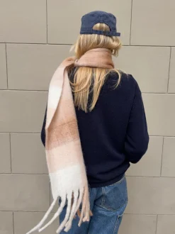 Design By Si Gale tørklæde - Hvid/beige Sale