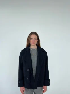 Design By Si Ginalli jakke - Mørk navy New
