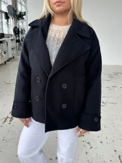 Design By Si Ginalli jakke - Mørk navy New