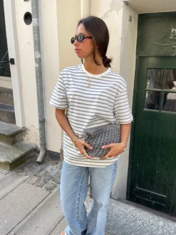 Design By Si Hæklet clutch - Mørk grå Sale