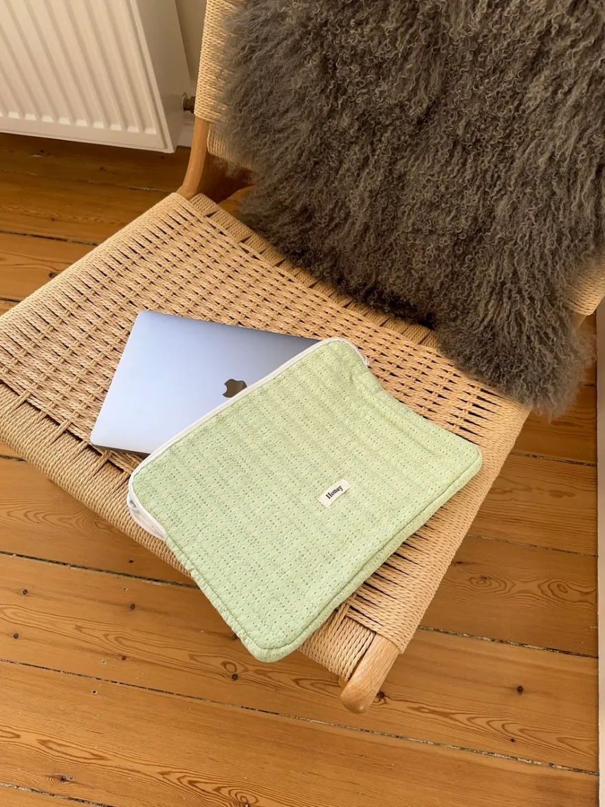 Design By Si Honey computer sleeve - Mintgrøn Discount