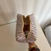 Design By Si Honey lille toilettaske med striber - Blå/hvid/rød Outlet