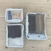 Design By Si Honey packing cubes - Hvid med blå blomster Best
