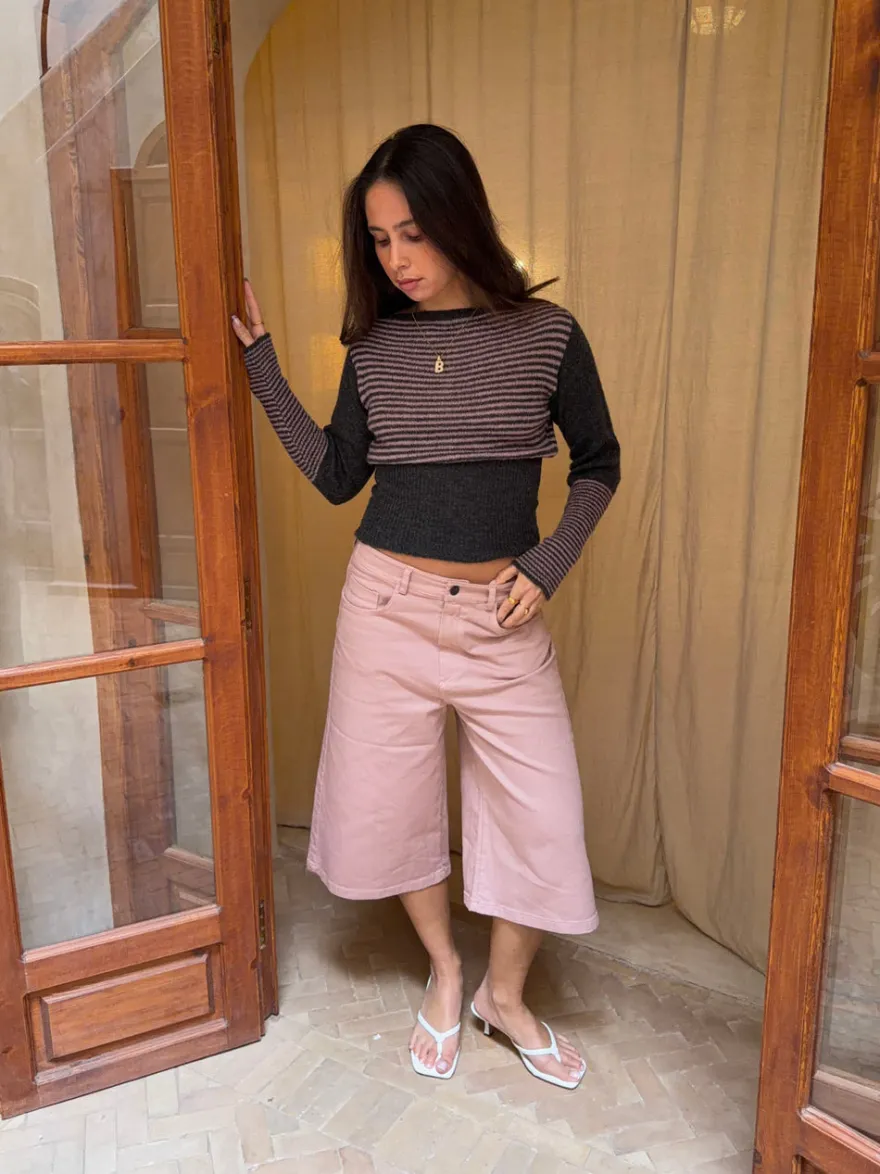 Design By Si Inga bermudashorts - Lyserød Sale