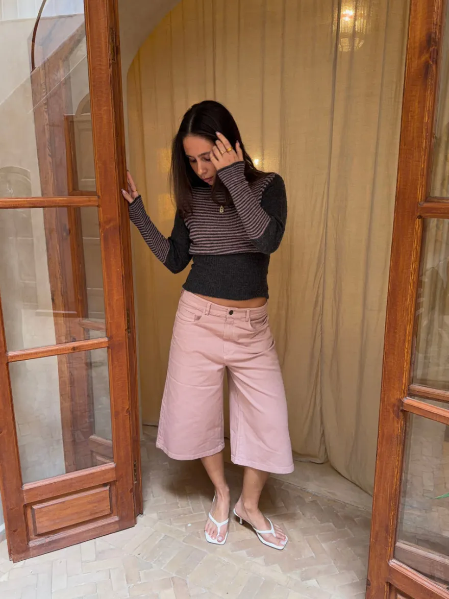 Design By Si Inga bermudashorts - Lyserød Sale