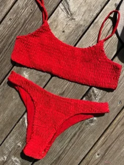 Design By Si Jade bikini rød