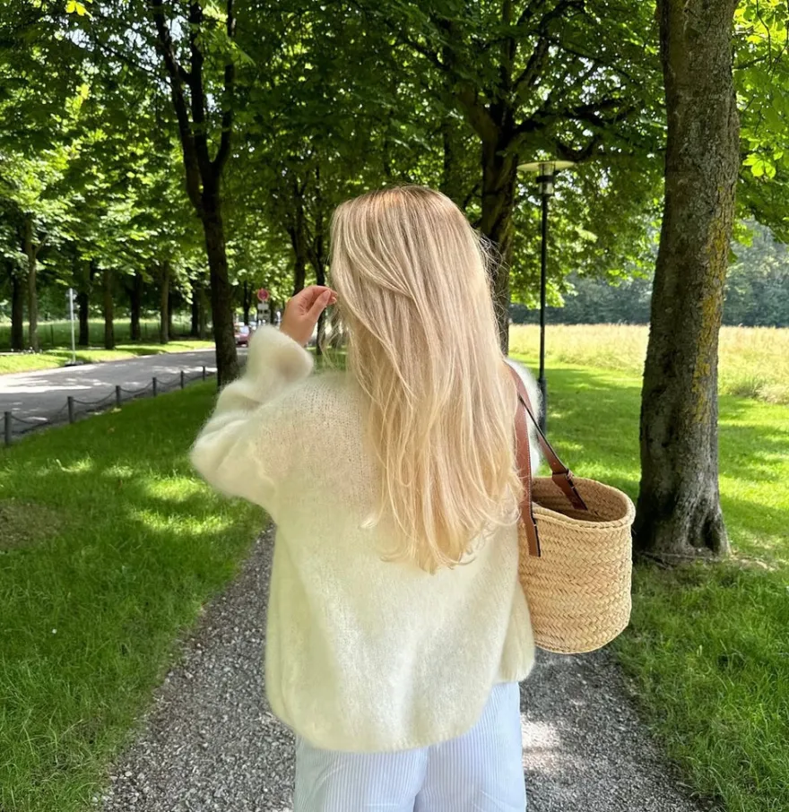 Design By Si Jamilla mohair cardigan - Off white Best