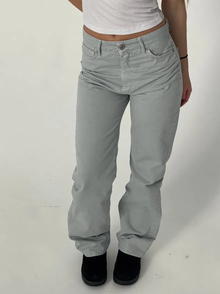 Design By Si Josie jeans - Lysegrå Clearance