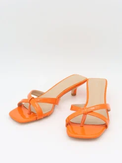 Design By Si Joule sandaler med hæl - Orange Best