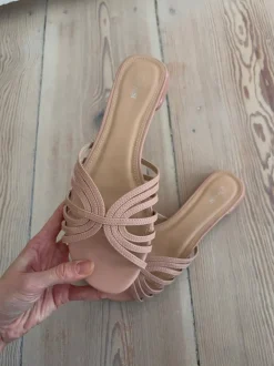 Design By Si July sandaler - Beige Clearance