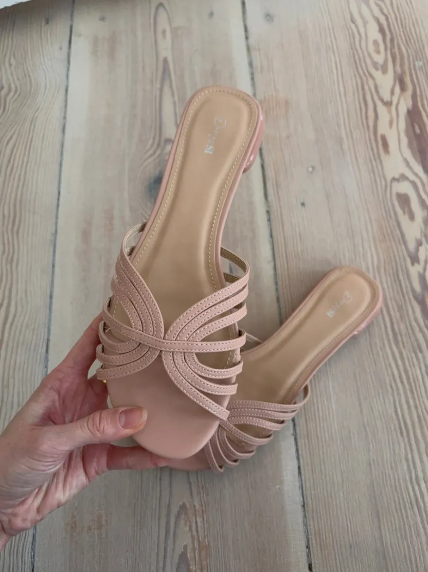 Design By Si July sandaler - Beige Clearance