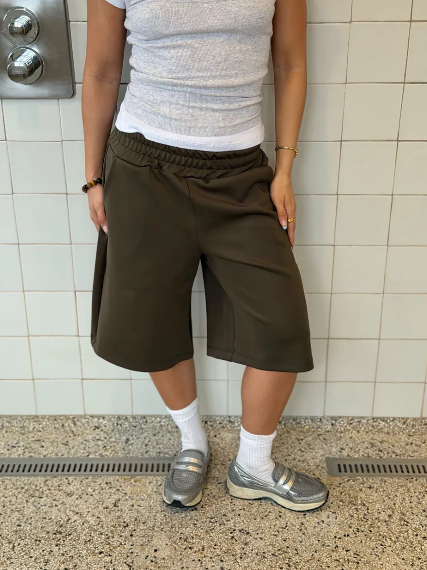 Design By Si Kaline bermudashorts - Kaki Hot