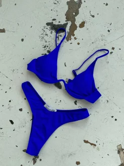 Design By Si Kanvas bikini - Blå New