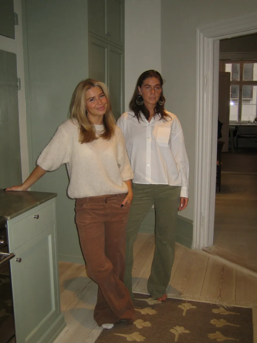 Design By Si Karla fløjlsbukser - Brun