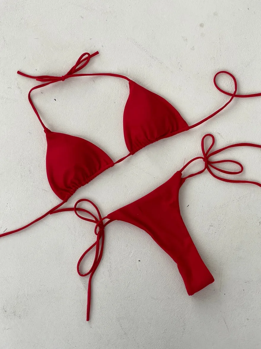 Design By Si Khadija bikini - Rød Outlet