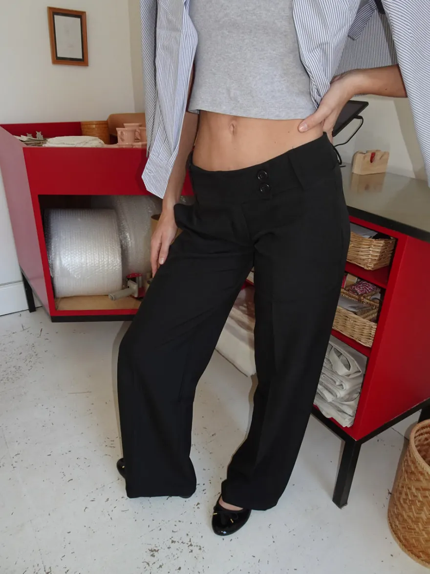 Design By Si Lenoa suitpants - Sort Best