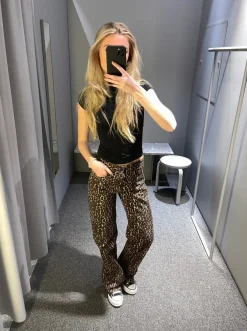 Design By Si Leopard jeans Best