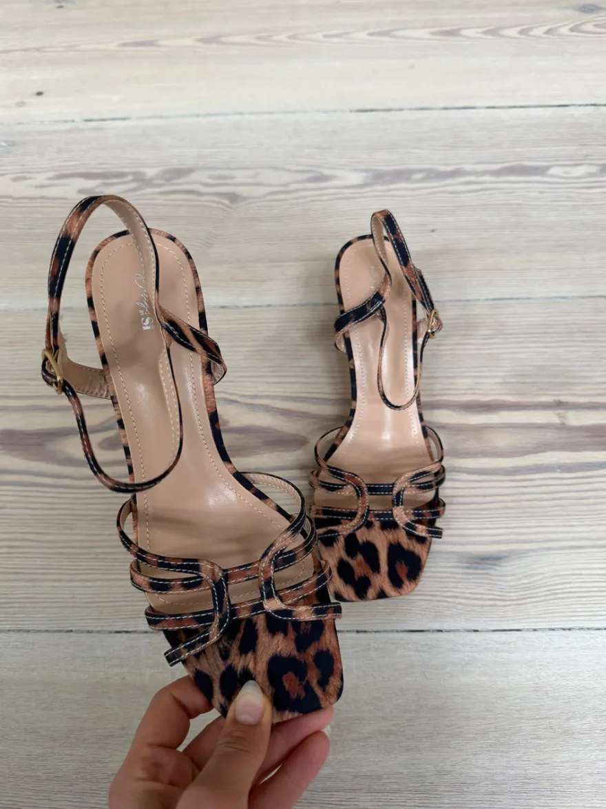 Design By Si Leora stiletter - Leo print New
