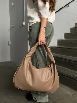 Design By Si London taske - Beige Sale