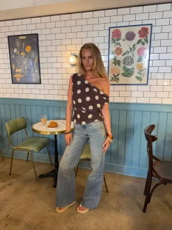 Design By Si Lovia jeans - Blå denim New