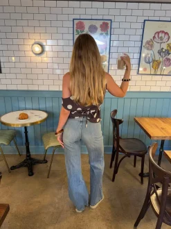 Design By Si Lovia jeans - Blå denim New