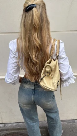 Design By Si Lovia jeans - Blå denim New