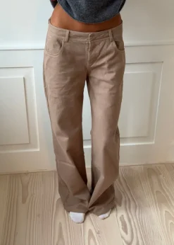 Design By Si Lovia jeans - Taupe Hot