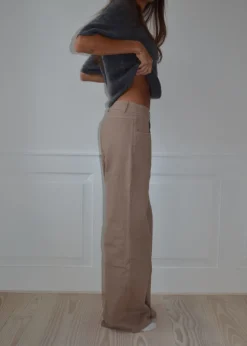 Design By Si Lovia jeans - Taupe Hot