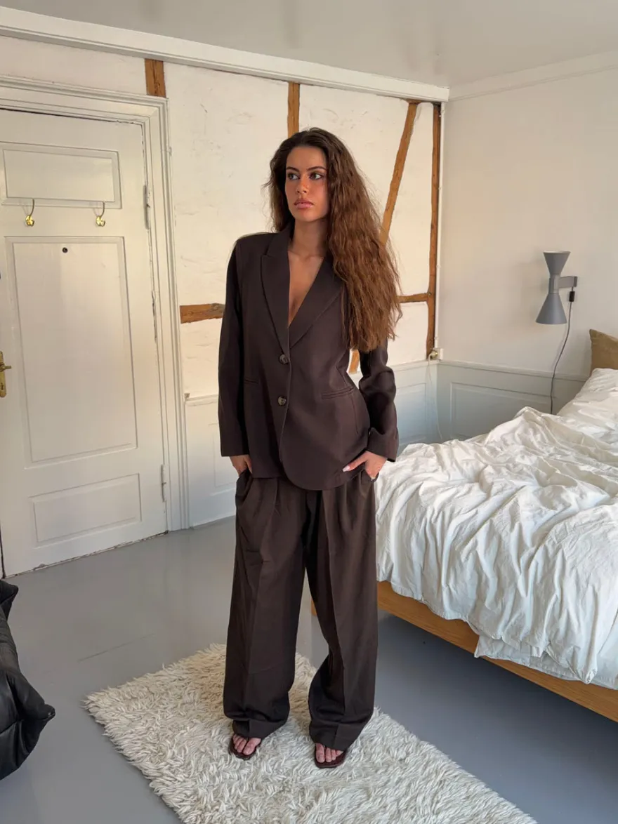 Design By Si Lulo suitbukser - brun Online