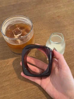 Design By Si Lykke chunky armbånd - Brun Discount