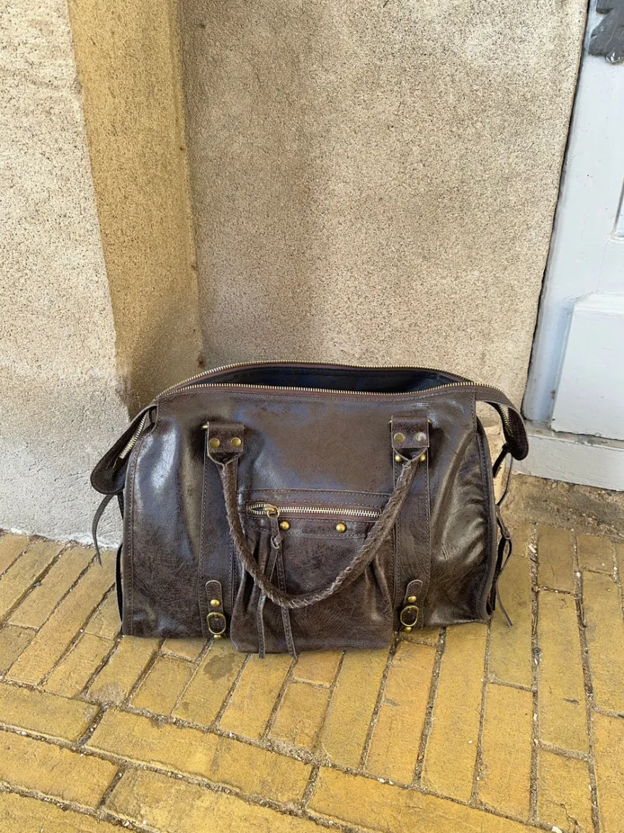 Design By Si Manhattan taske - brun Hot