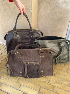 Design By Si Manhattan taske - kaki Online