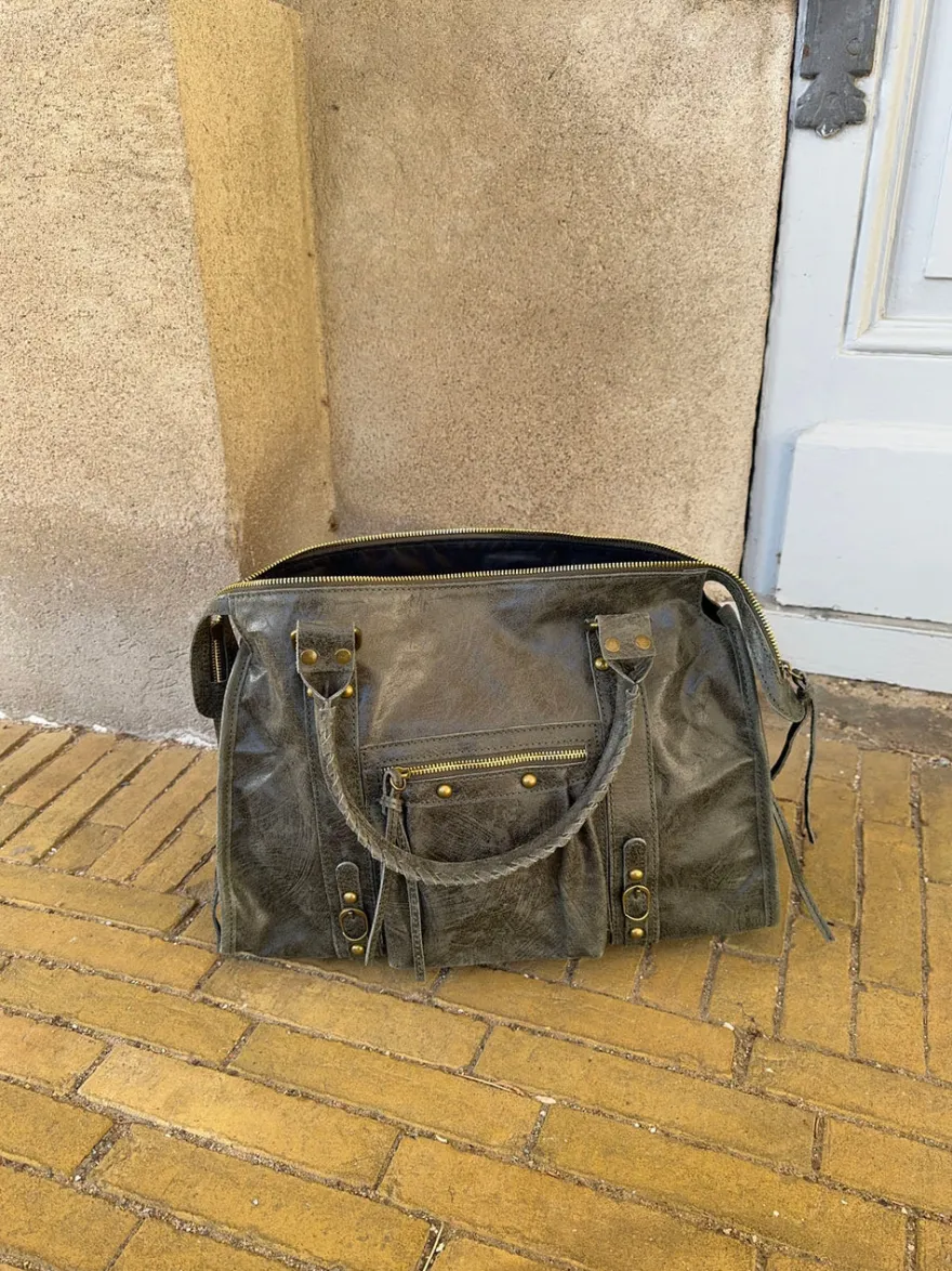 Design By Si Manhattan taske - kaki Online