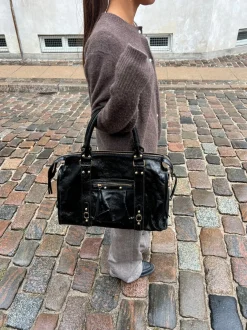 Design By Si Manhattan taske - Sort Discount