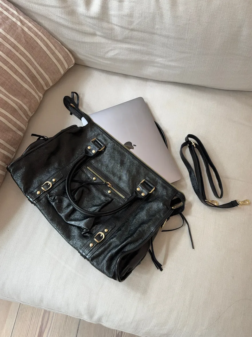 Design By Si Manhattan taske - Sort Discount